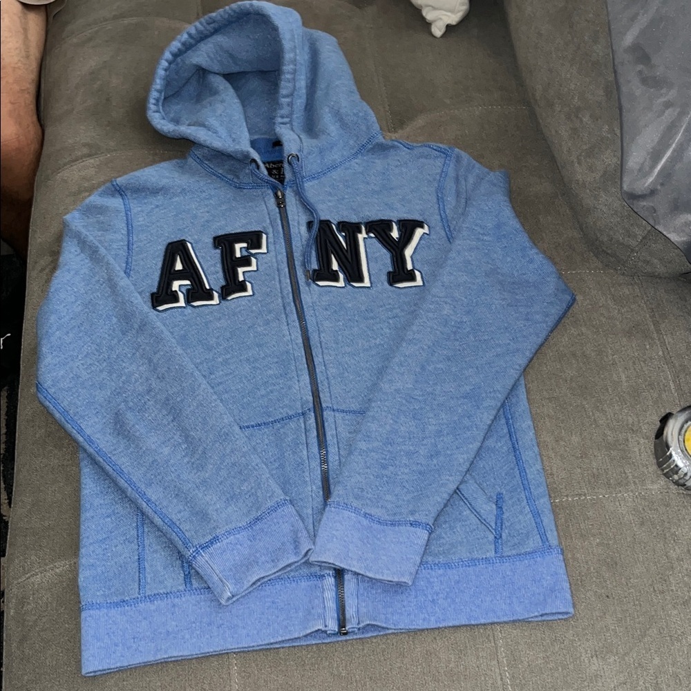 Abercrombie & Fitch Classic Blue  Hoodie used good condition